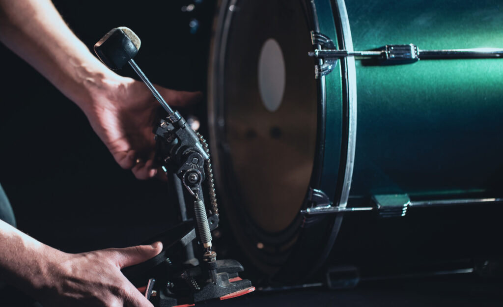 clean drum pedals
